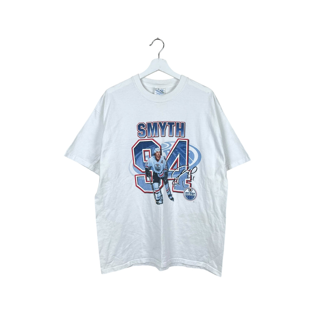 Vintage Edmonton Oilers Ryan Smyth No. 94 Tee White