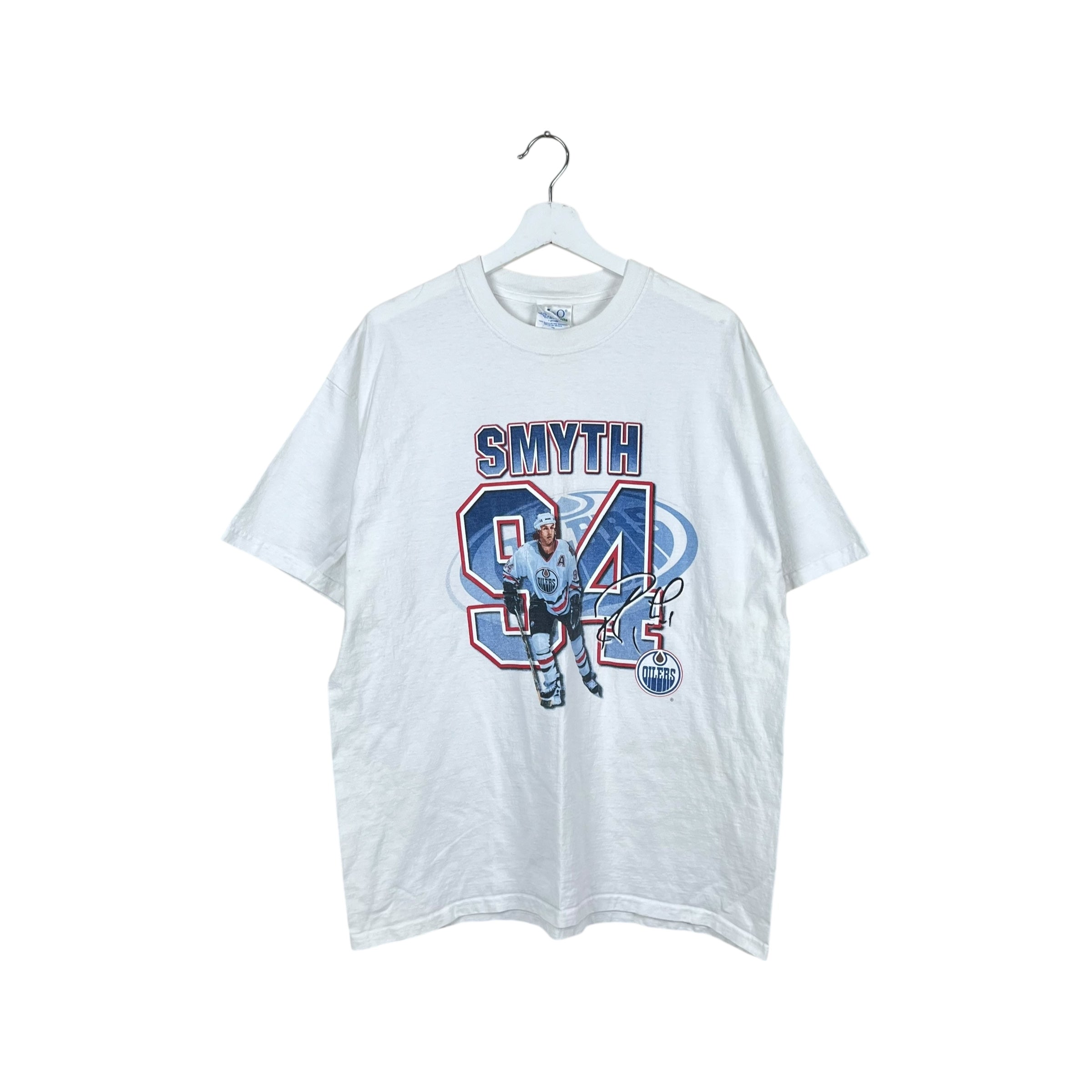 Vintage Edmonton Oilers Ryan Smyth No. 94 Tee White