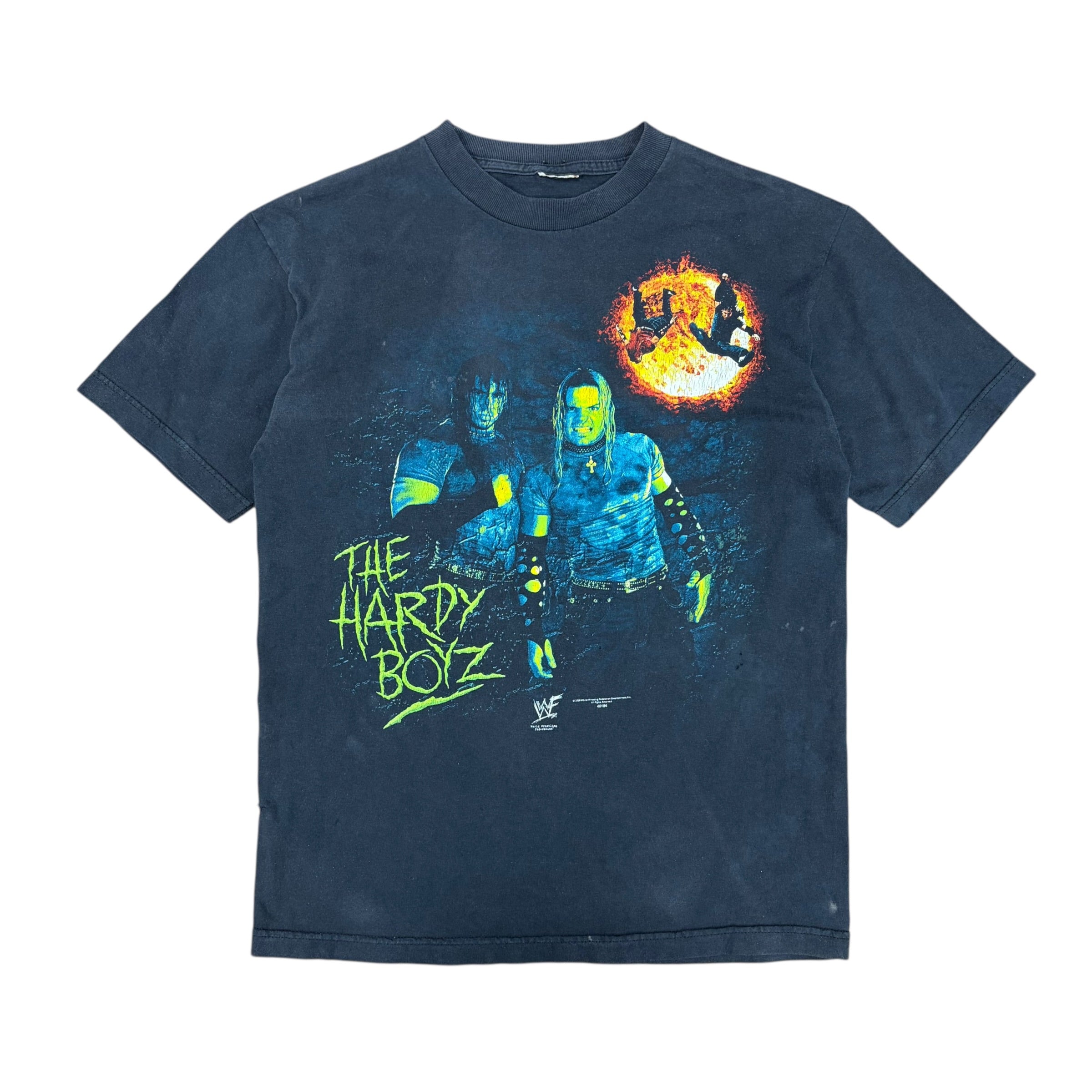 2000 WWF The Hardy Boyz Tee Black