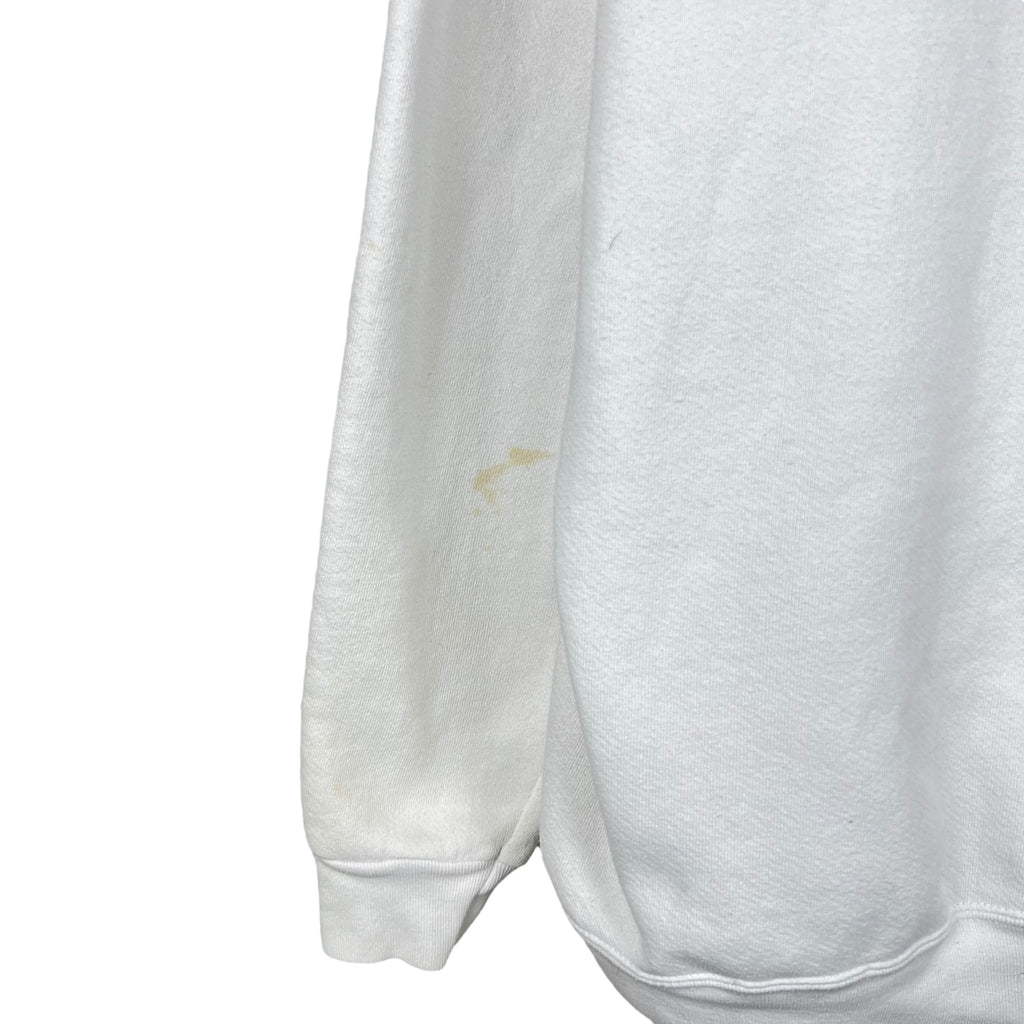 Vintage Dr. Seuss Cat Graphic Crewneck White