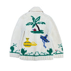 Vintage Mexican Novelty AOP Cowichan Cream
