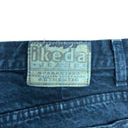 Vintage Ikeda Straight Fit Jeans Black