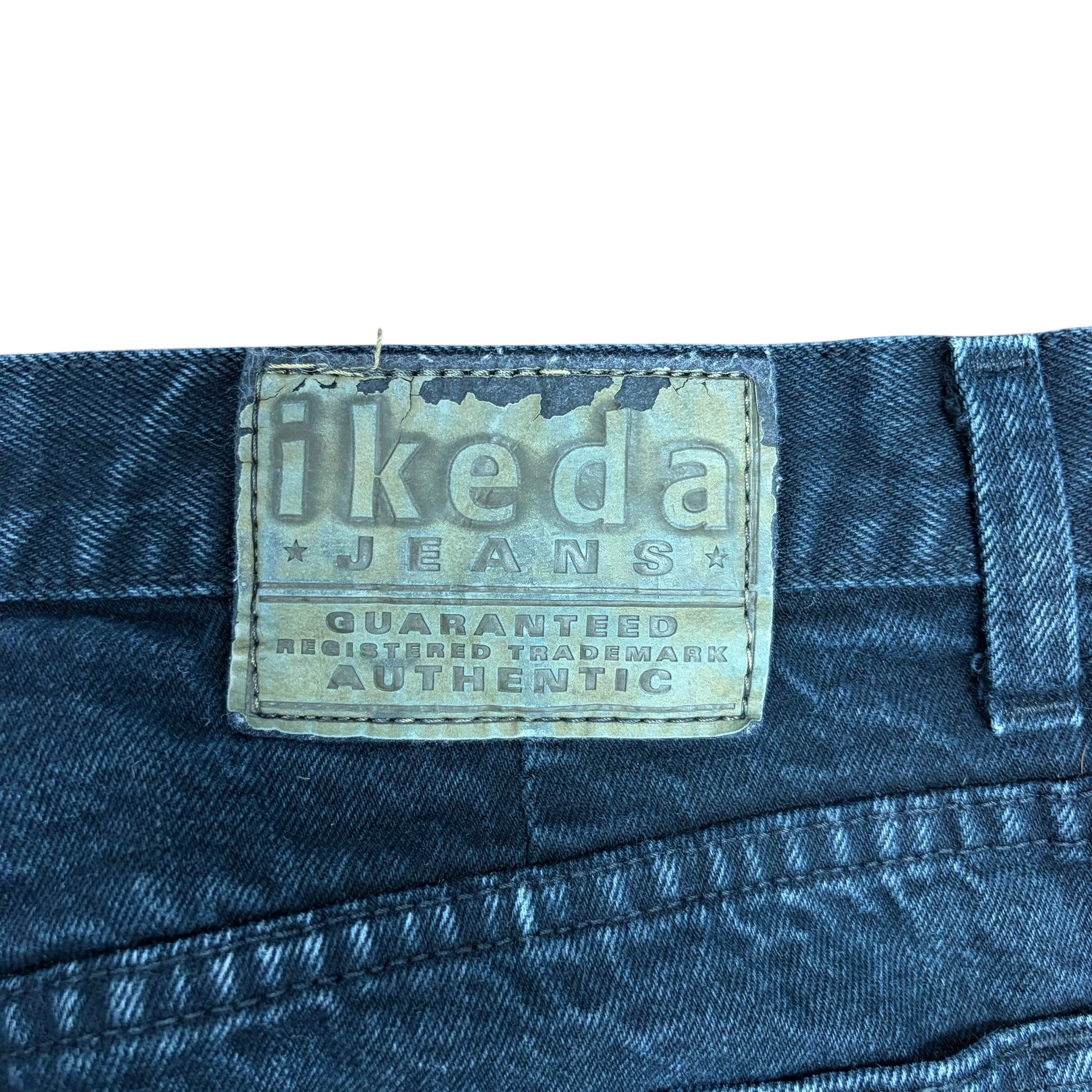 Vintage Ikeda Straight Fit Jeans Black