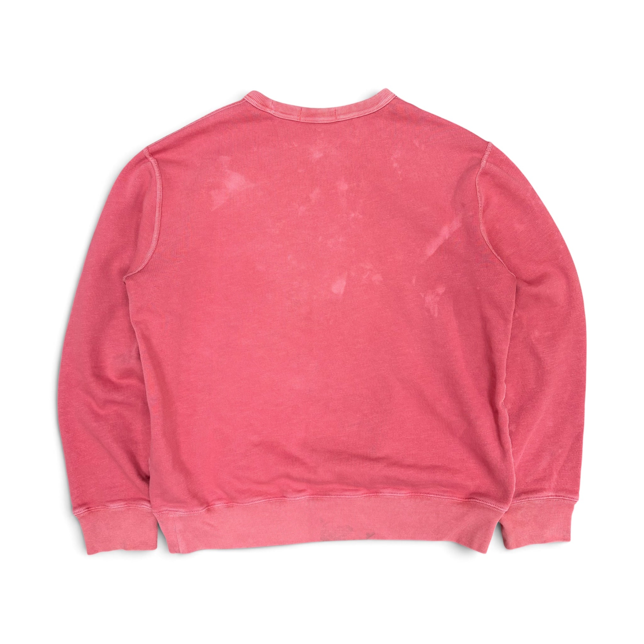 Vintage Polo By Ralph Lauren “Property Of 6 L 7” Crewneck Coral