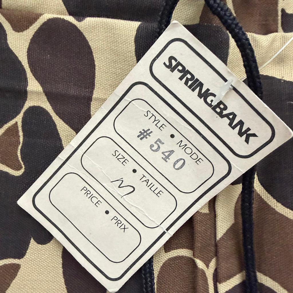 Vintage Springbank Duck Camo Hunting Cargo Pants