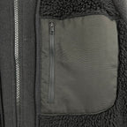 Uniqlo x White Mountaineering Fleece Oversized Jacket Black