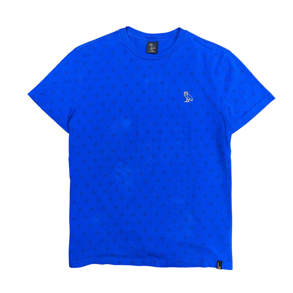 OVO Chest Logo Tee Royal Blue