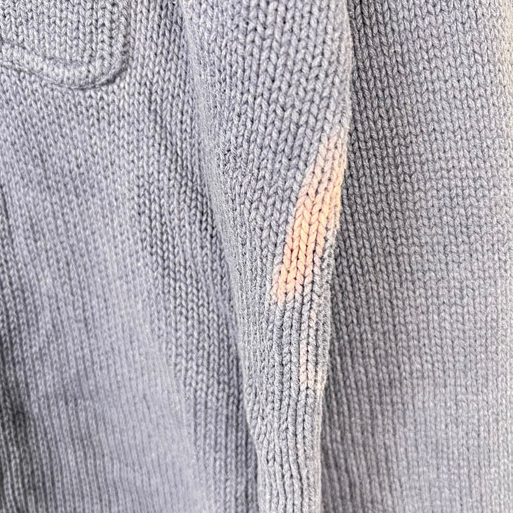 Vintage Polo By Ralph Lauren Collared Longsleeve Knit Navy