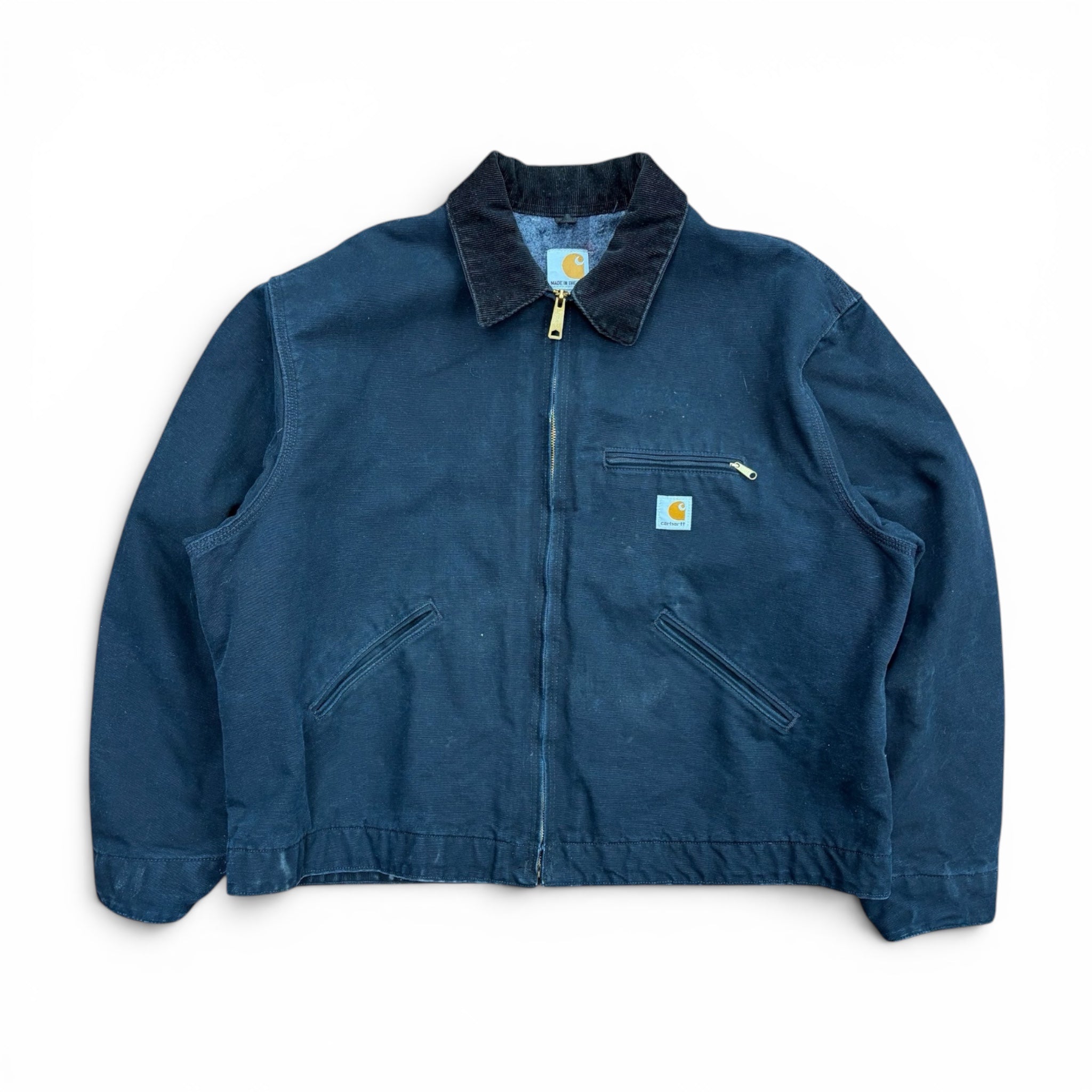 Vintage Carhartt Blanket Lined Detroit Jacket Black