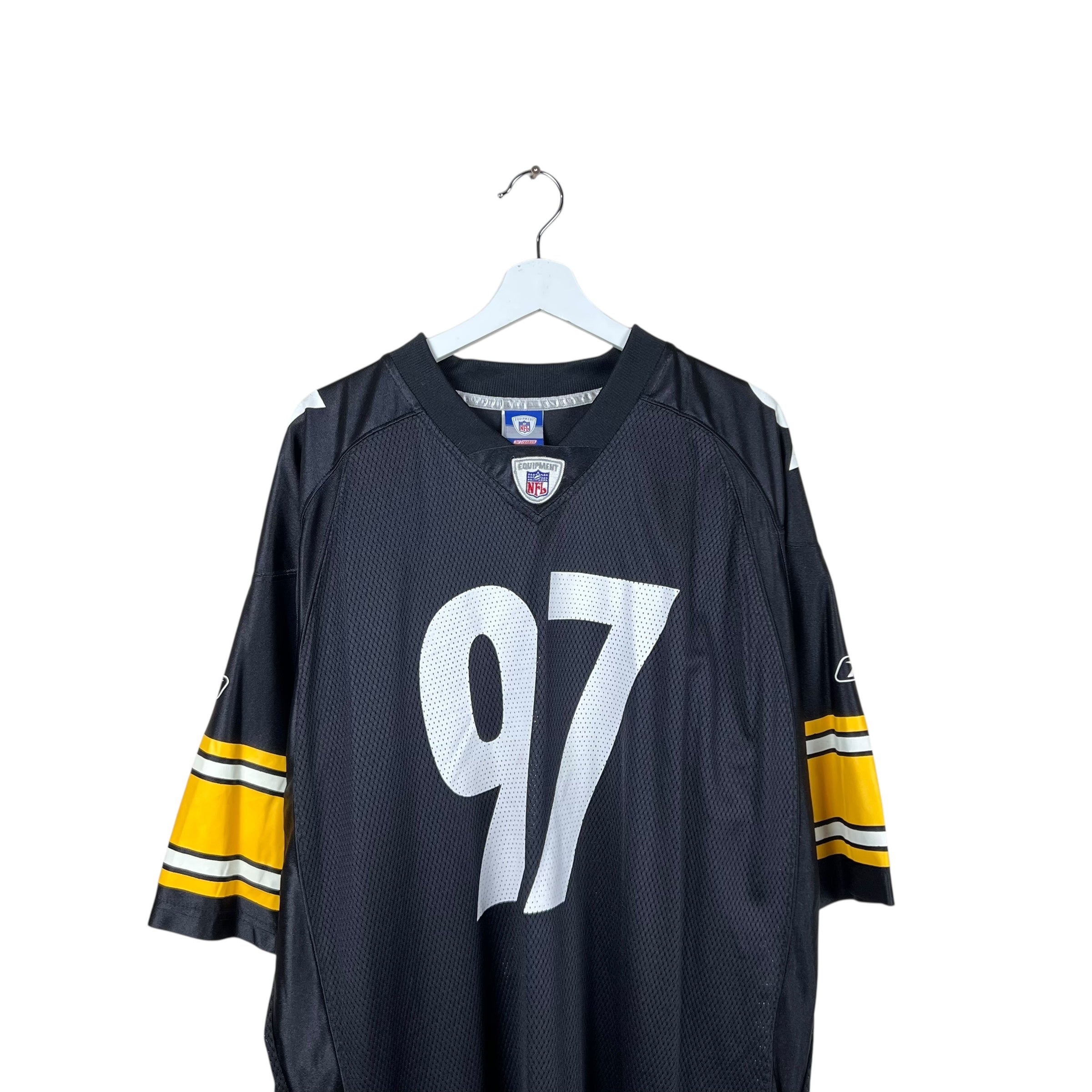 2004 Reebok NFL Pittsburgh Steelers Kendrell Bell Away Jersey