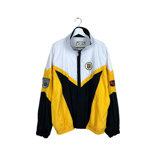 Vintage Pace Setter Boston Bruins Windbreaker Black/Yellow