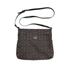 Coach Signature Crossbody Monogram Bag Black/Grey