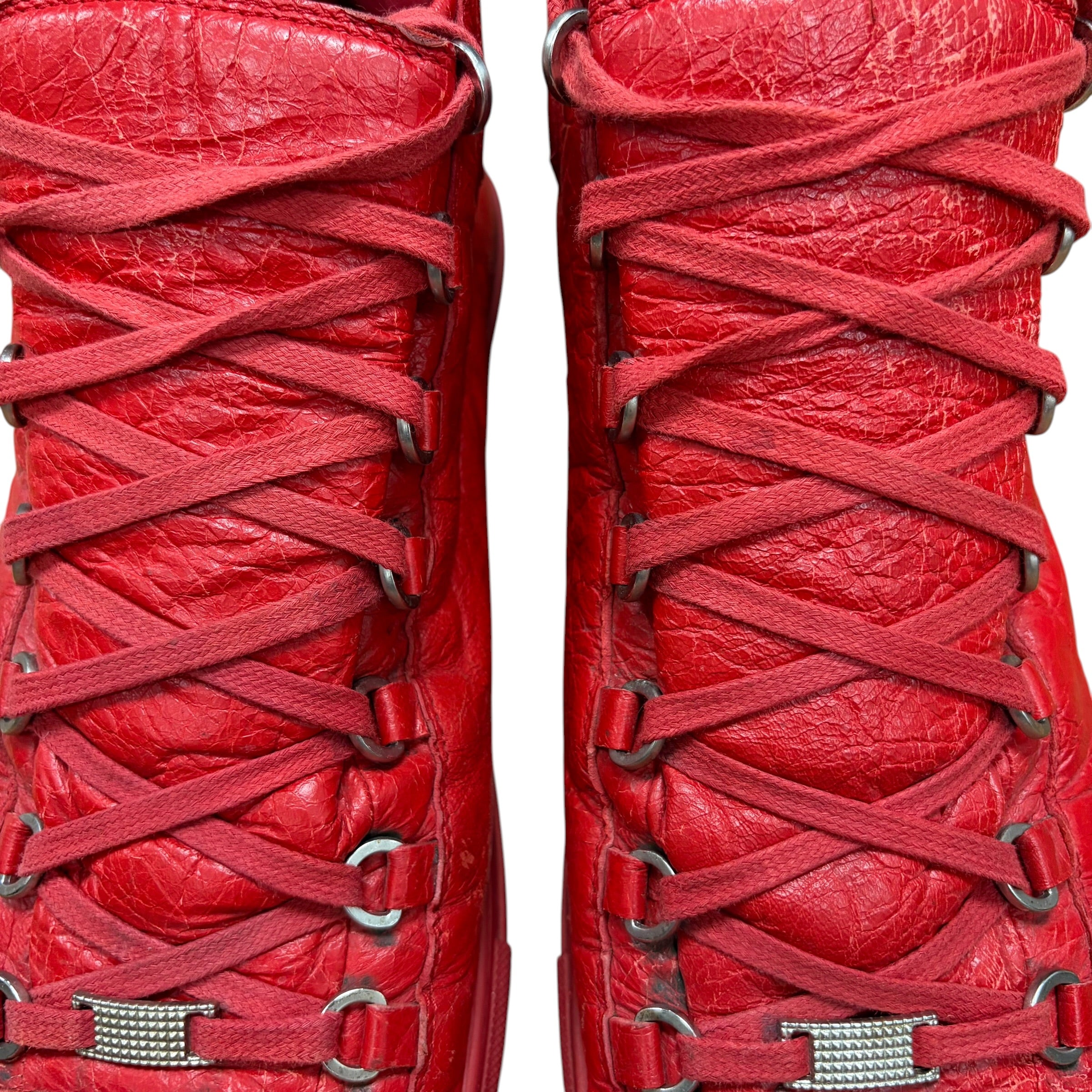 Balenciaga Arena High Red