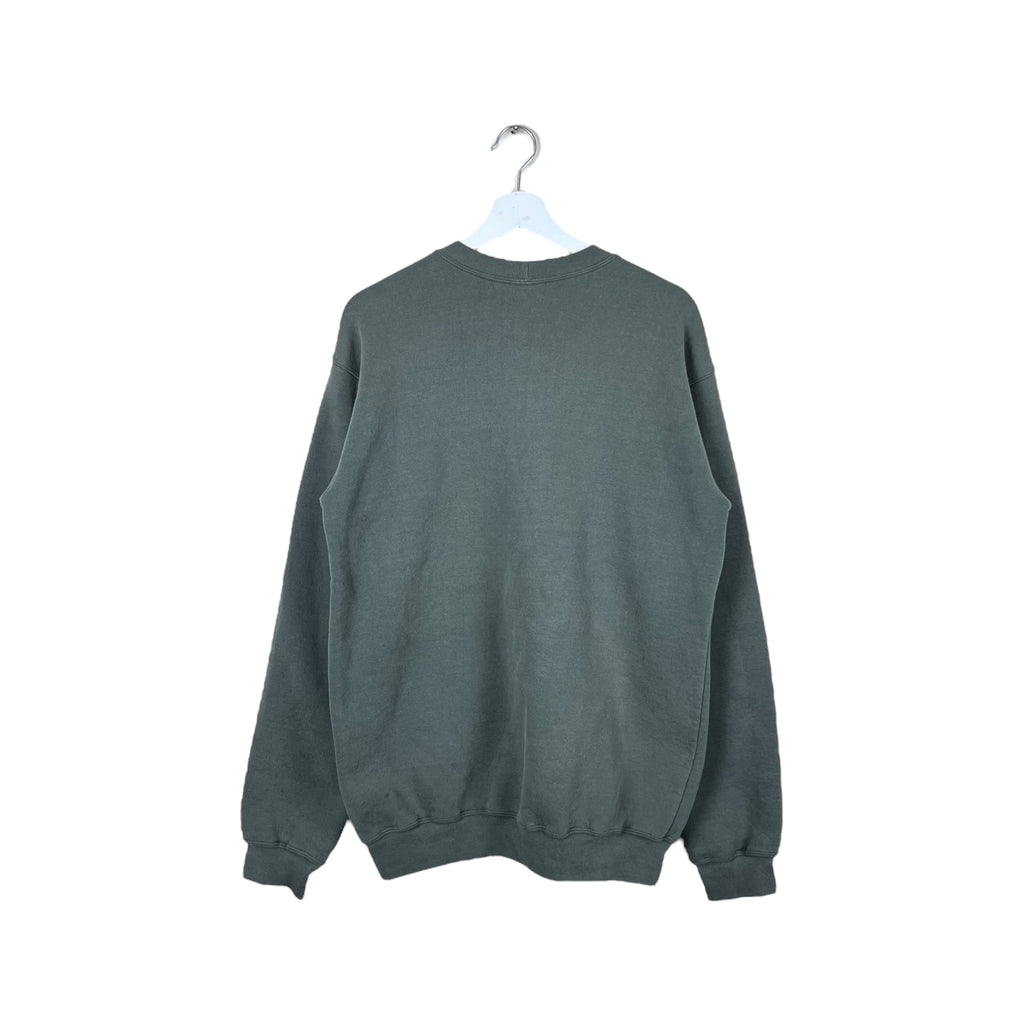 Vintage Carhartt Corner Logo Crewneck Washed Olive
