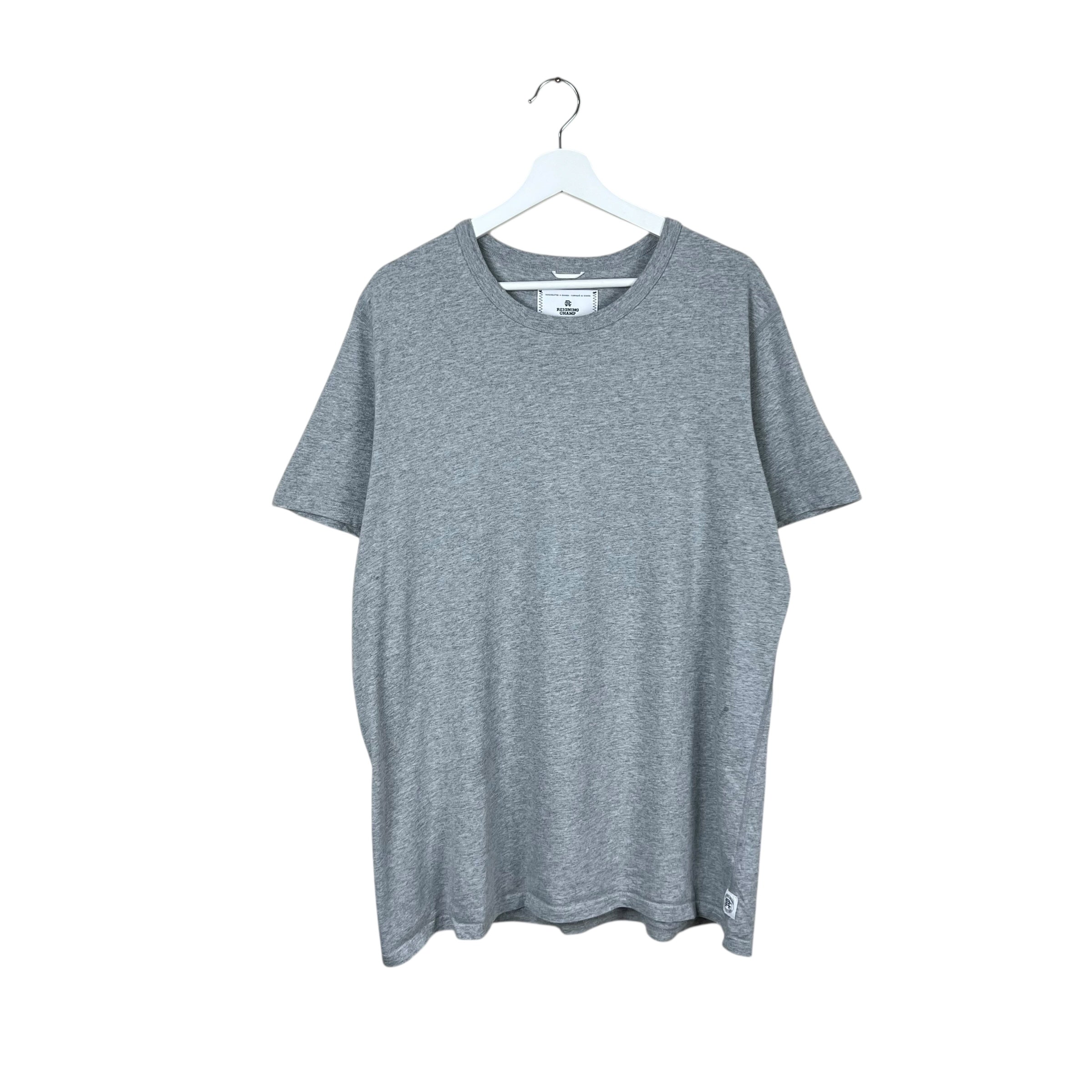 Reigning Champ Blank Tee Heather Grey
