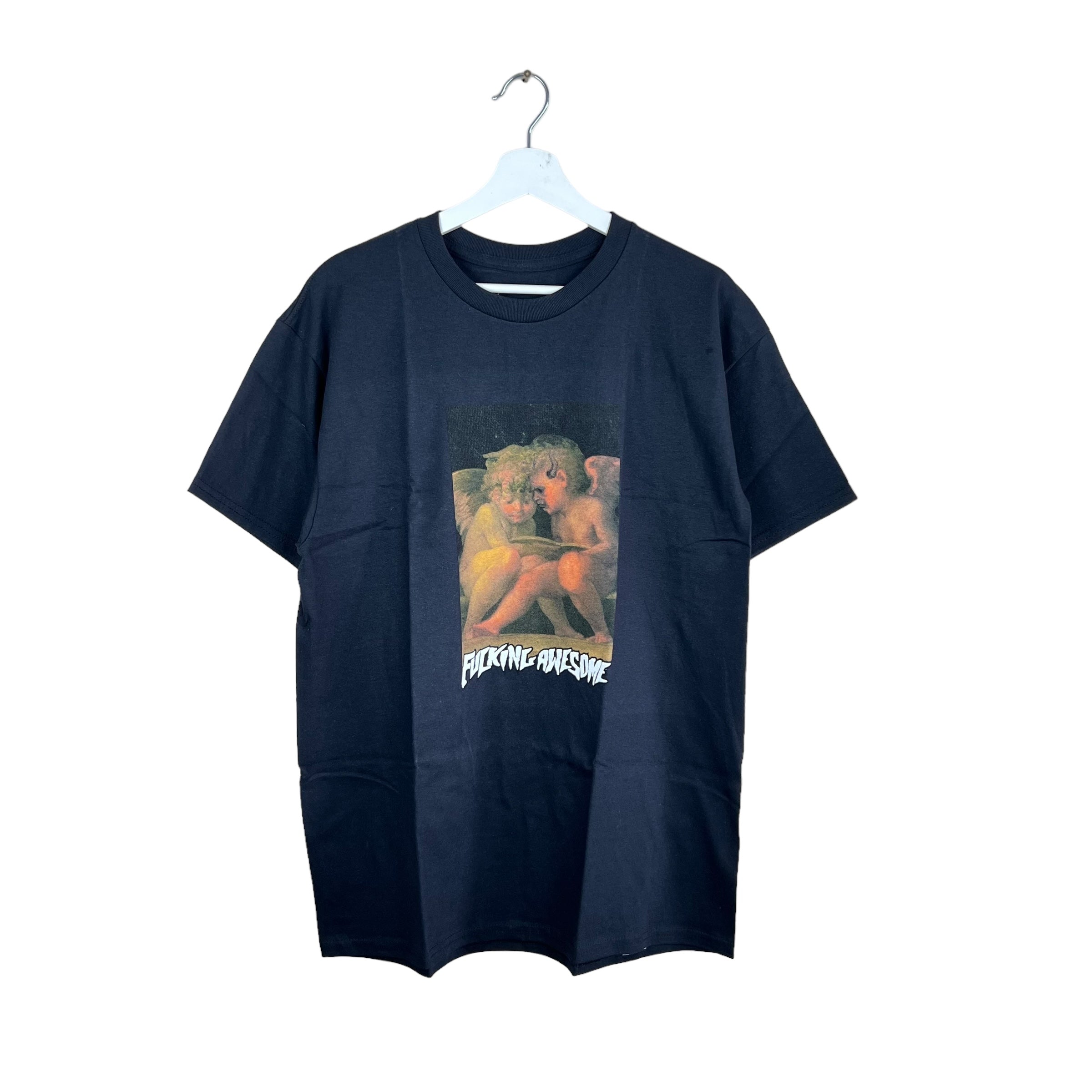 Fucking Awesome Angel Demon Tee Black