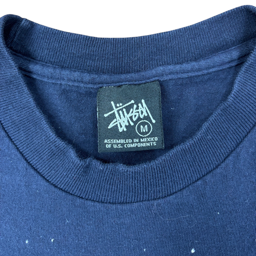 Stussy Galaxy Logo Tee Navy