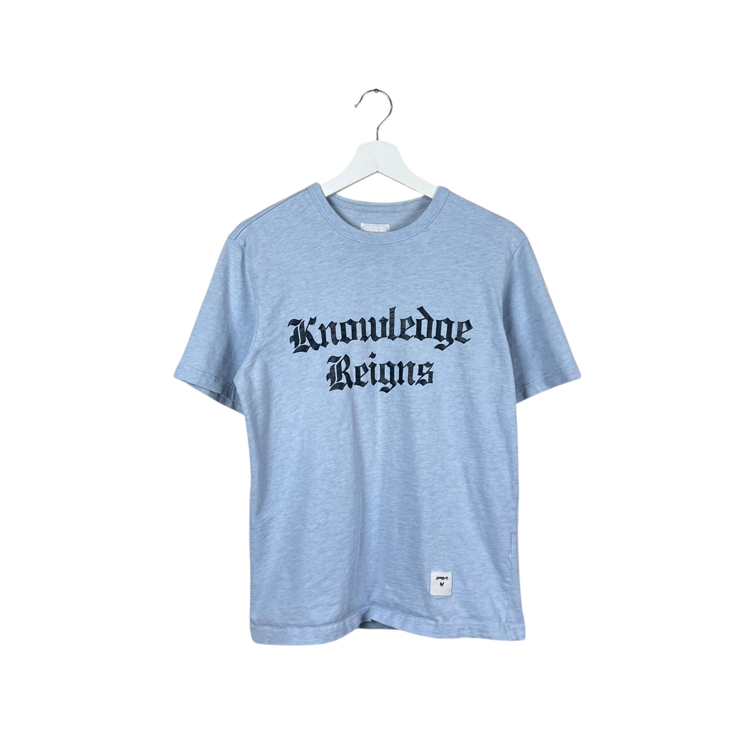 Supreme Knowledge Reigns Tee Baby Blue (SS13)