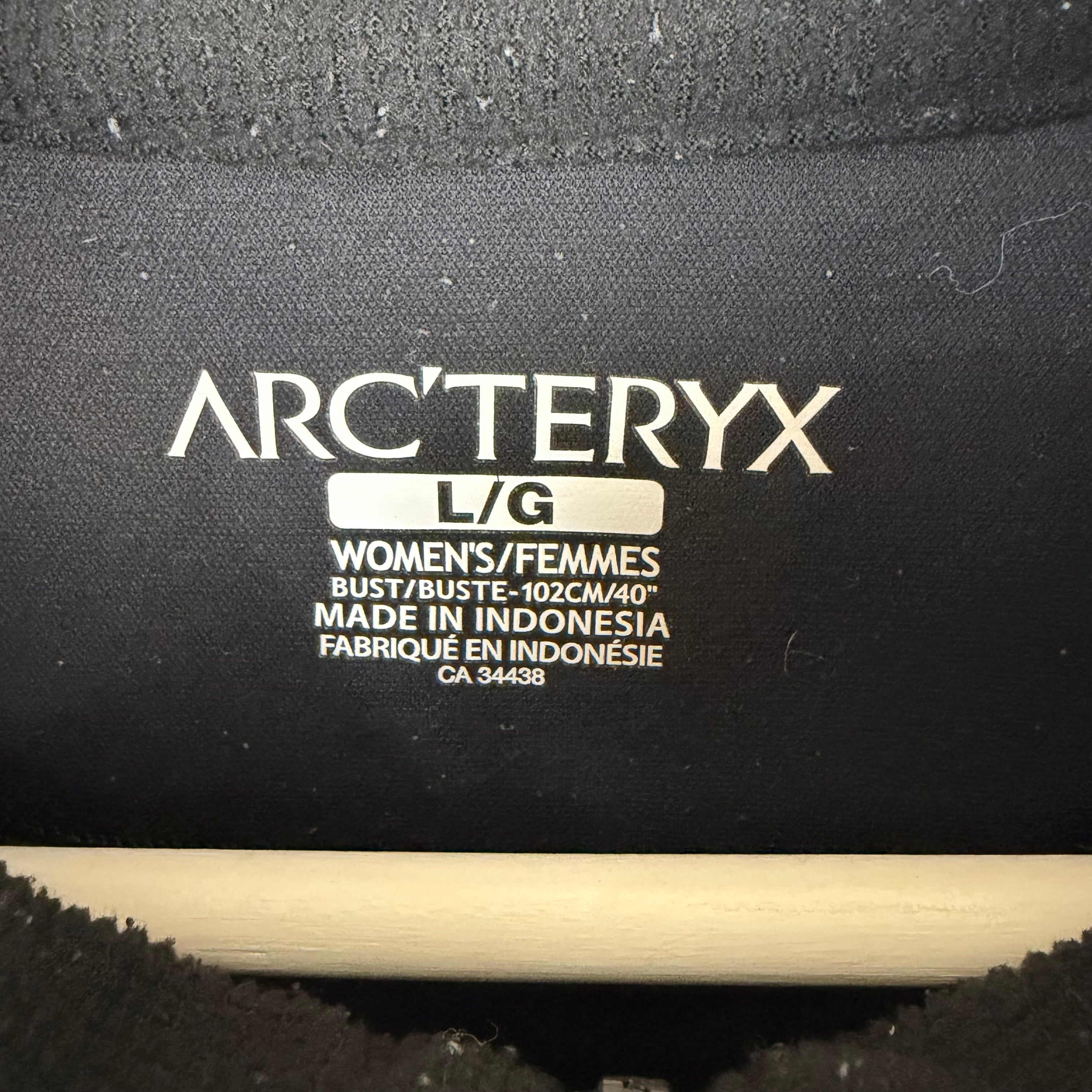 Arc’teryx Women’s Full Zip Fleece Black