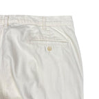 Vintage Polo Country Straight Fit Trousers Cream White