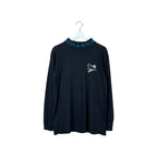 1991 Starter NHL San Jose Sharks Mock Neck Longsleeve Black