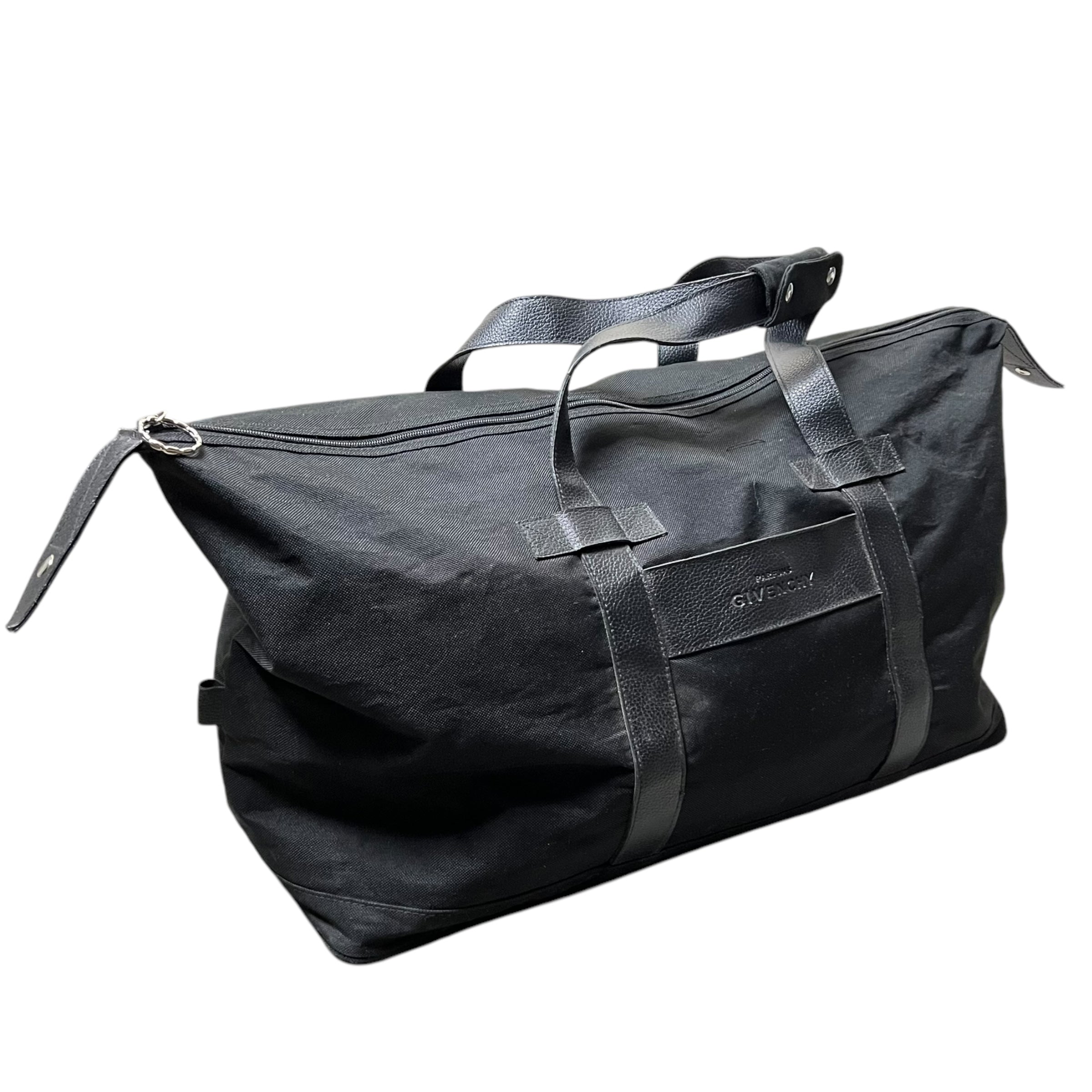 Givenchy Parfums Canvas Duffle Bag Black