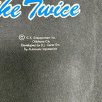 Vintage MLB Player Joe Carter “Lightning Does Strike Twice” Tee Black