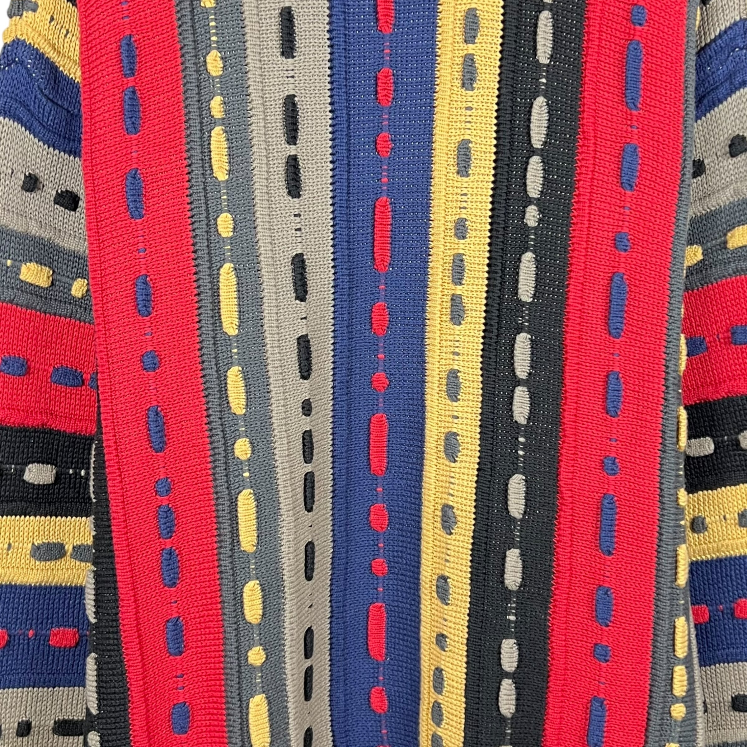 Vintage Tundra 3D Cable Multi Colour Knit