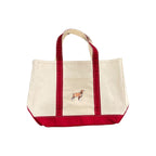 Vintage L.L. Bean Boat & Tote Red Customized