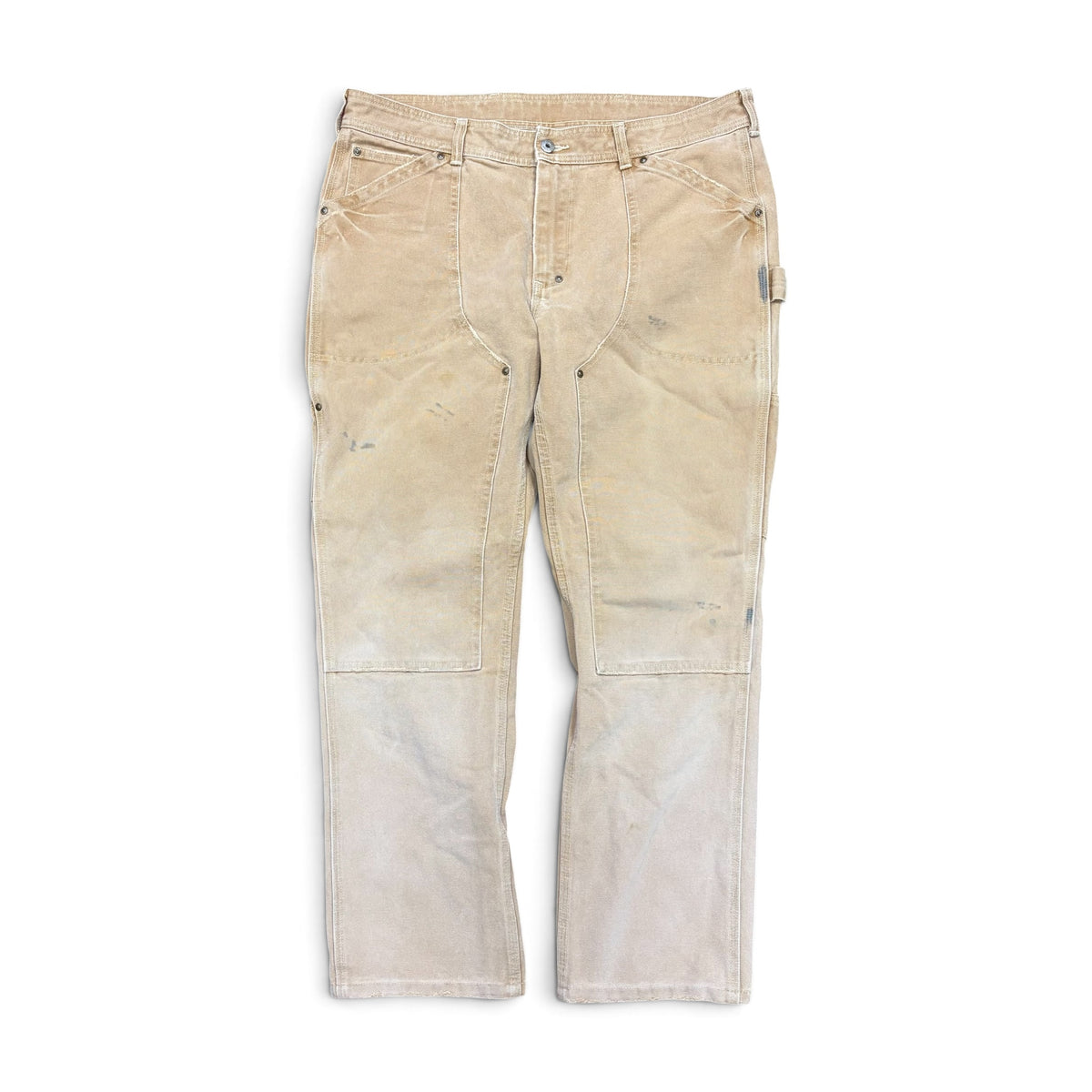 Vintage Polo By Ralph Lauren Carpenter Double Knees Pants Faded Tan