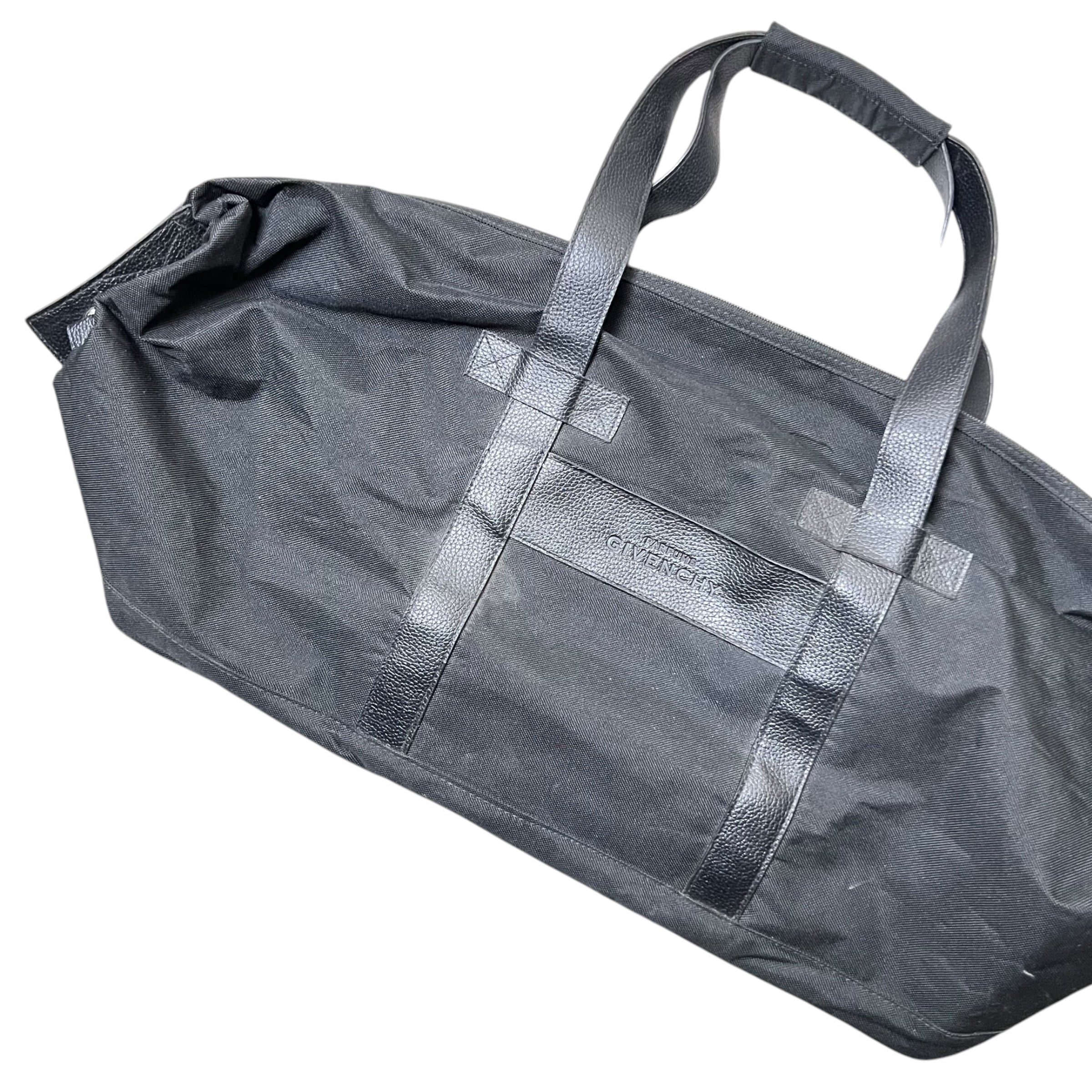 Givenchy Parfums Canvas Duffle Bag Black