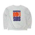 Vintage Bike 90s NBA Phoenix Suns Logo Crewneck Grey
