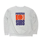 Vintage Bike 90s NBA Phoenix Suns Logo Crewneck Grey