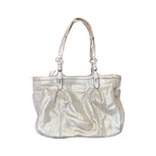Coach Gold Shimmer Gallery East/West Tote Bag