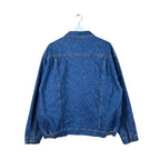 Vintage Denver Hayes Blanket Lined Denim Jacket Dark Mid Wash