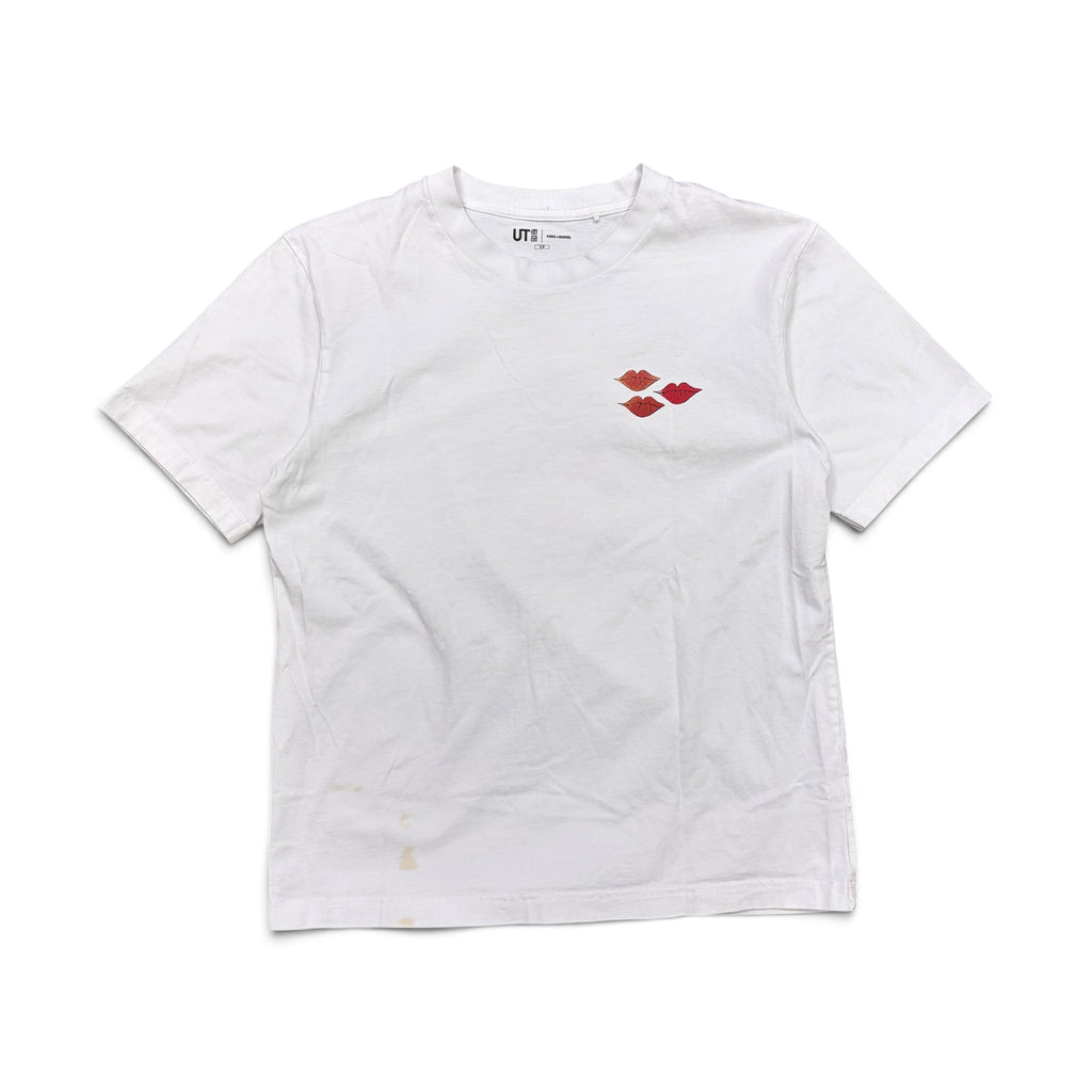 KAWS x Andy Warhol x Uniqlo Graphic Tee White