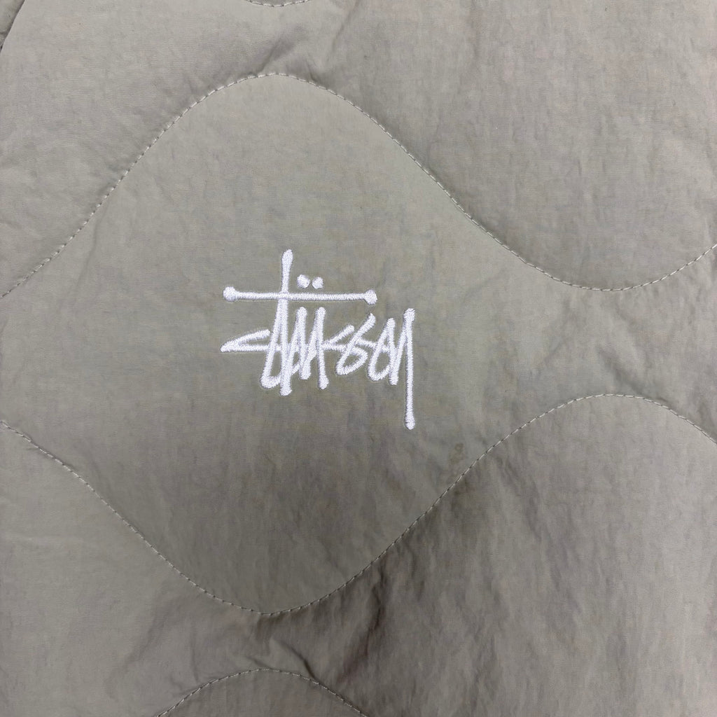 Stussy Recycled Nylon Liner Vest Green