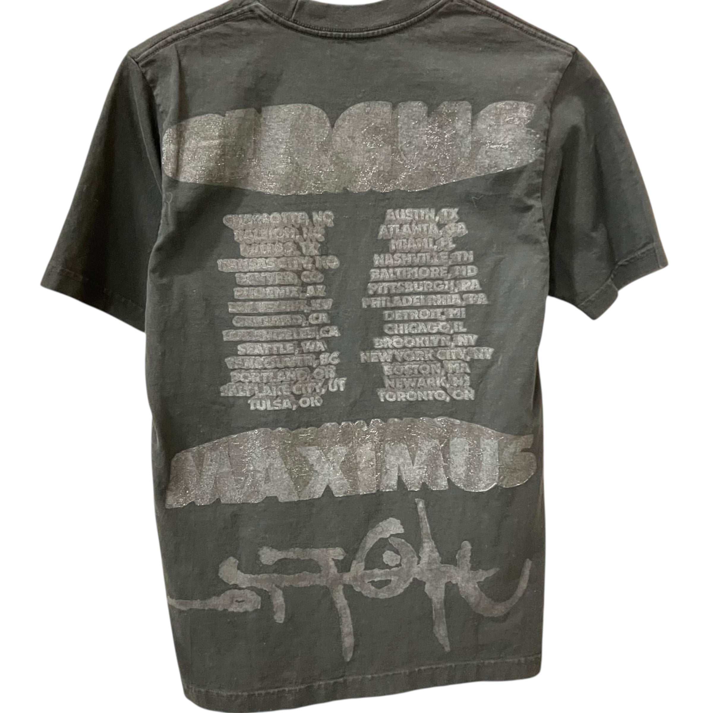 Cactus Jack Green Hyena Tour Tee Black