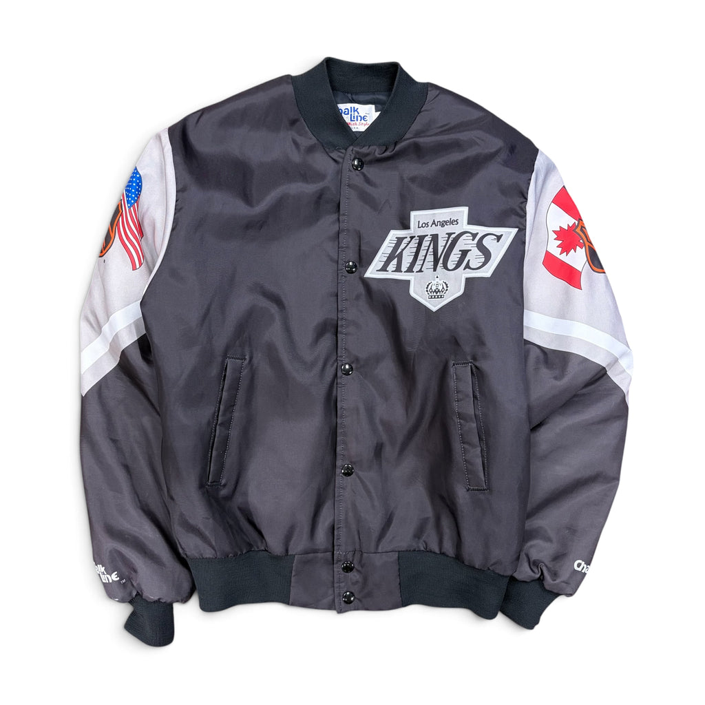 Vintage Chalkline NHL Los Angeles Kings Goalie Satin Jacket