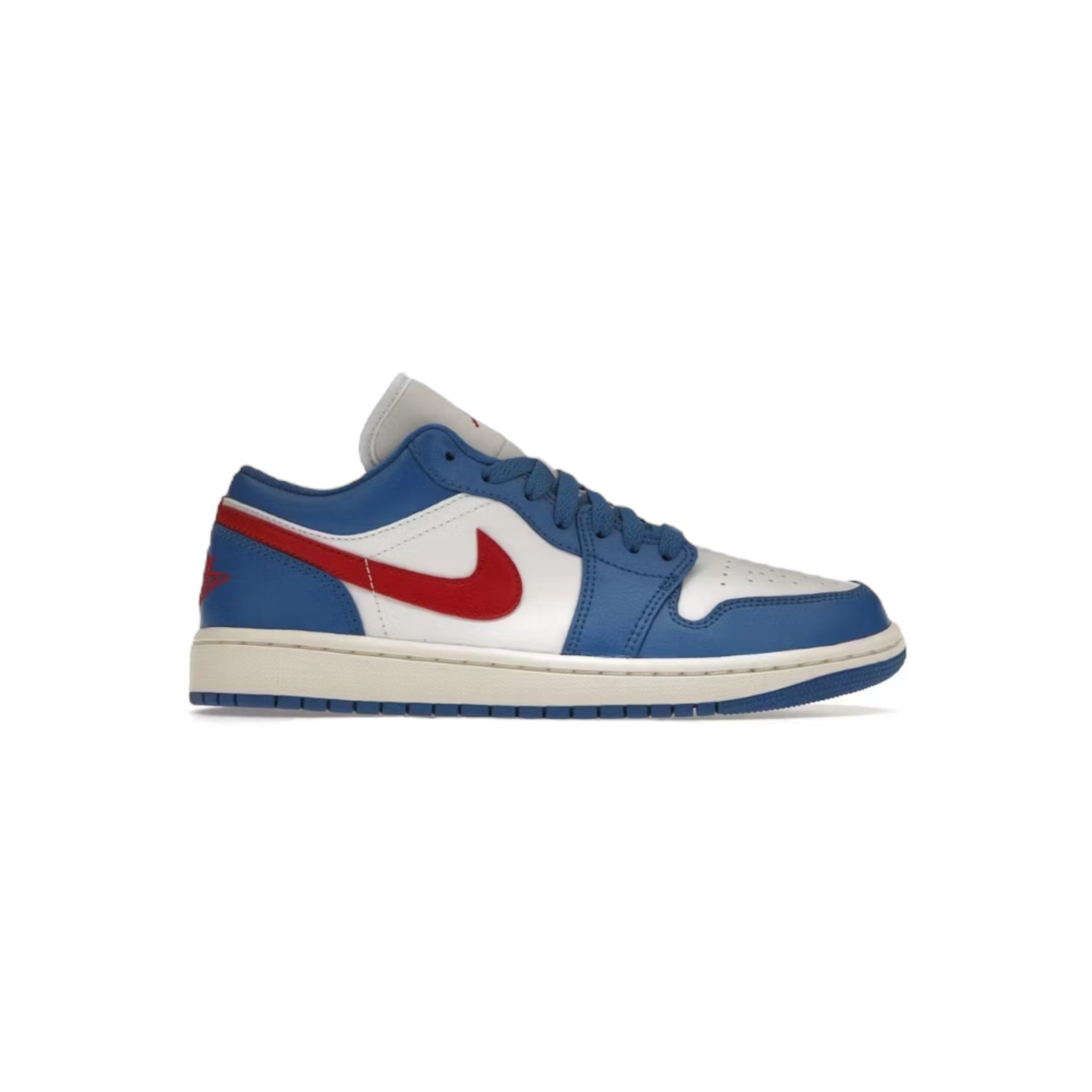 Jordan 1 Low Sport Blue Gym Red (Women’s)
