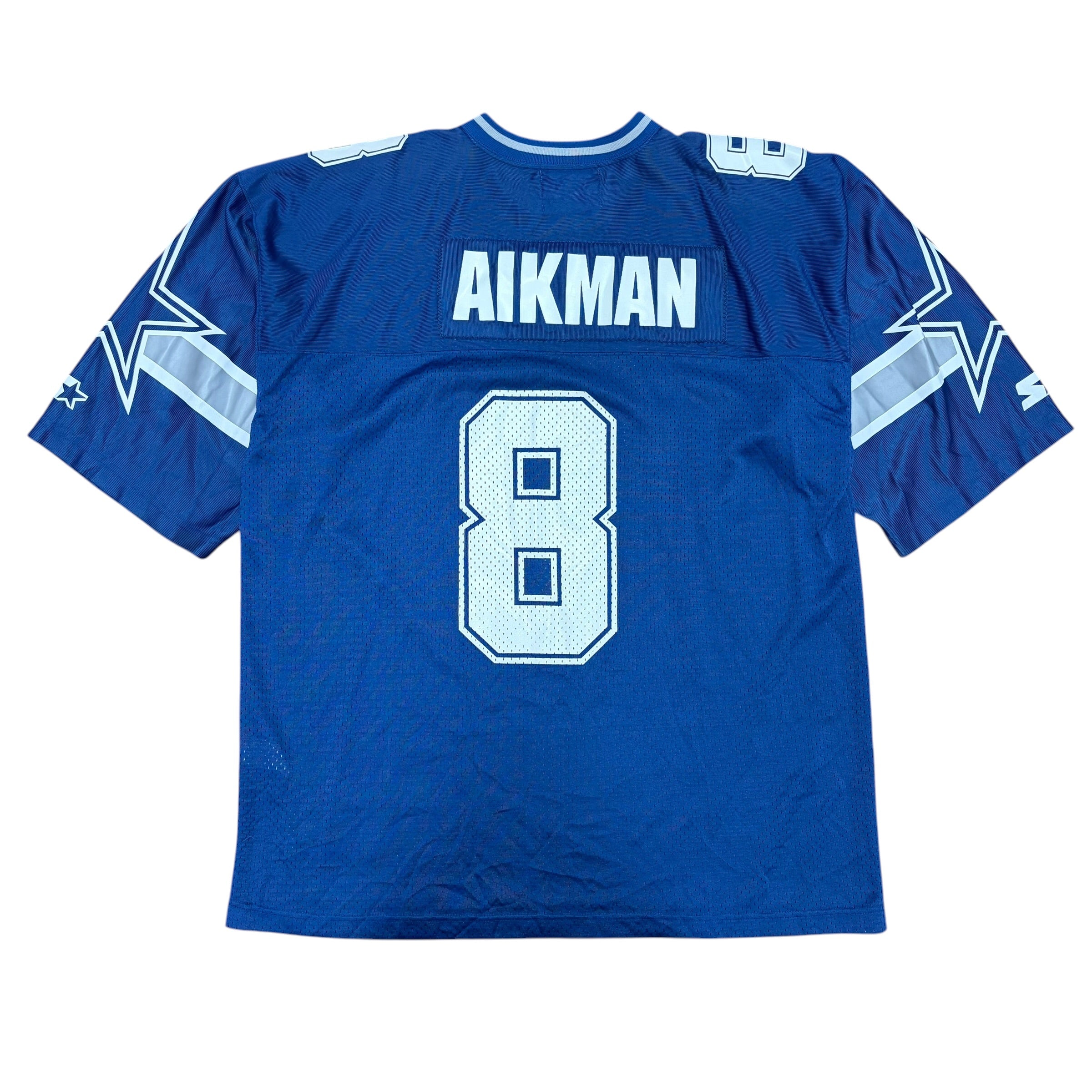 Vintage Starter NFL Dallas Cowboys Troy Aikman Away Jersey