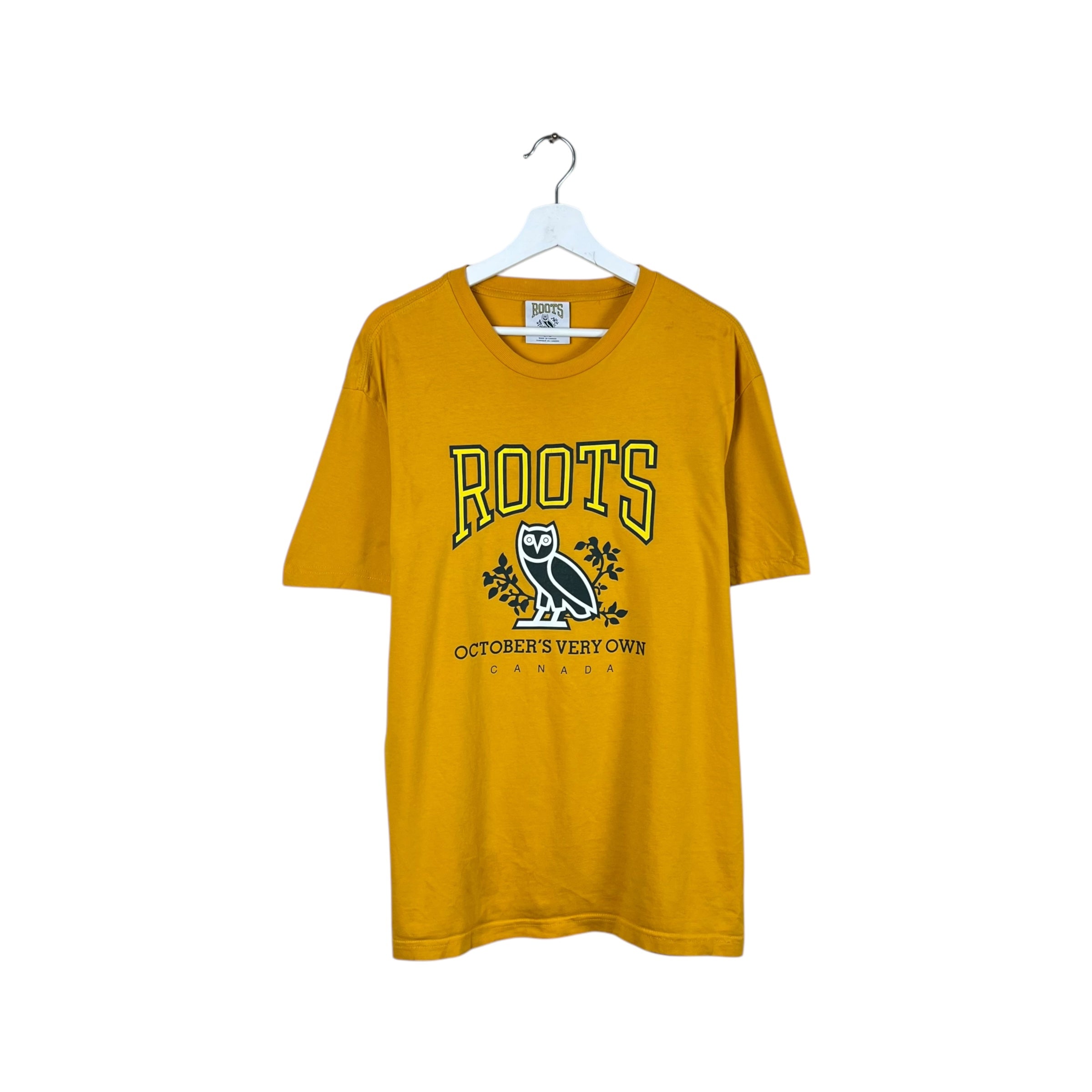 OVO x Roots Tee Yellow