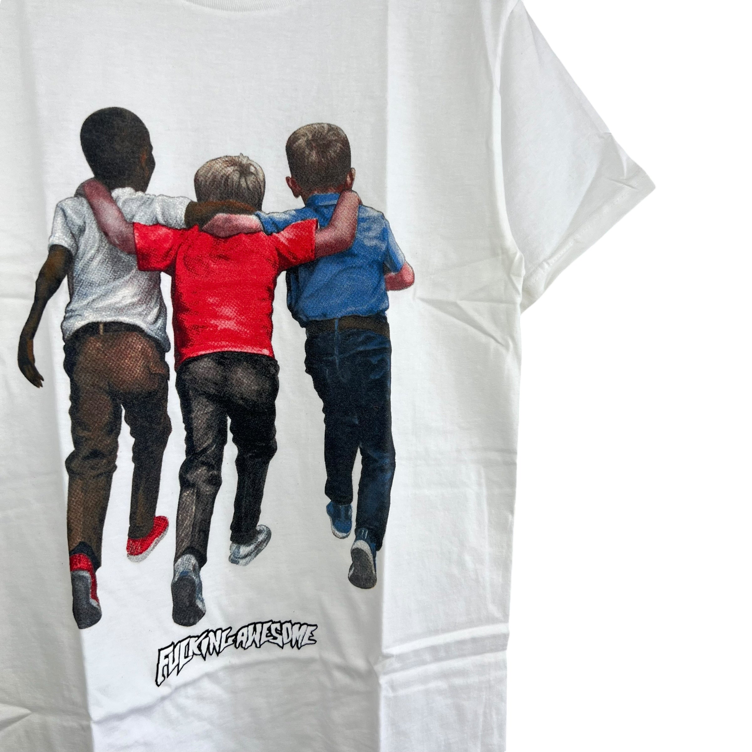 Fucking Awesome Kids Are Alright Tee White