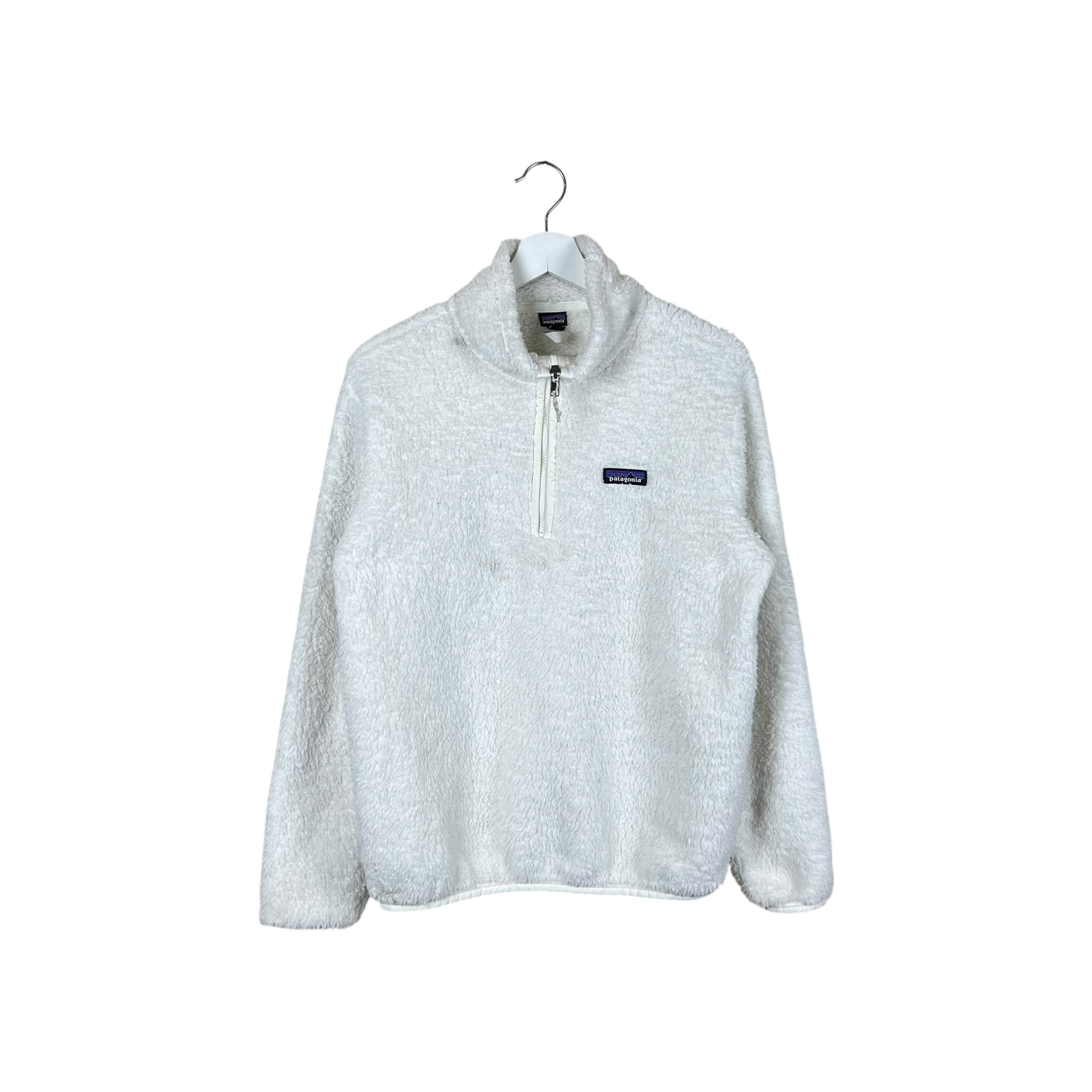 Vintage Patagonia Women’s Los Gatos 1/4 Zip Fleece Pullover Snow White