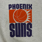 Vintage Bike 90s NBA Phoenix Suns Logo Crewneck Grey