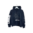 Vintage Hood By Air Radar Hoodie Black