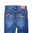 Evisu Straight Fit Jeans Dark Indigo