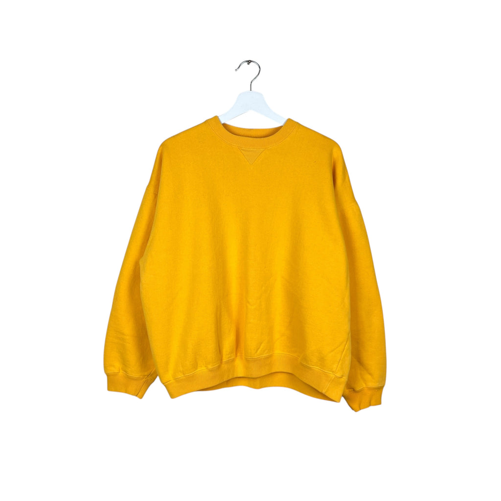 Vintage Gap Blank Crewneck Banana Yellow