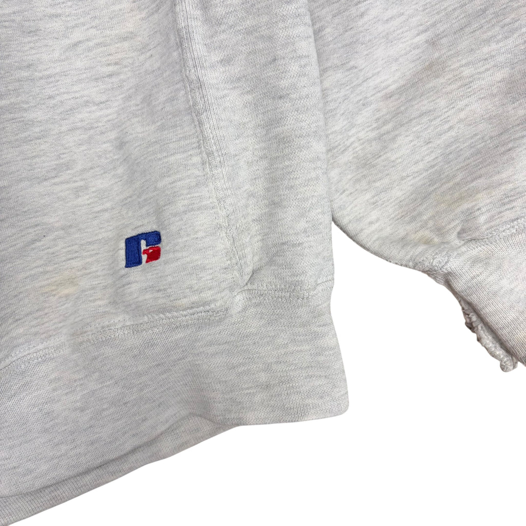 Vintage Russell Athletic North Carolina Arch Spellout Crewneck Grey