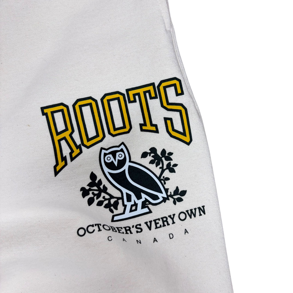 OVO x Roots Logo Sweatpants Heather Grey